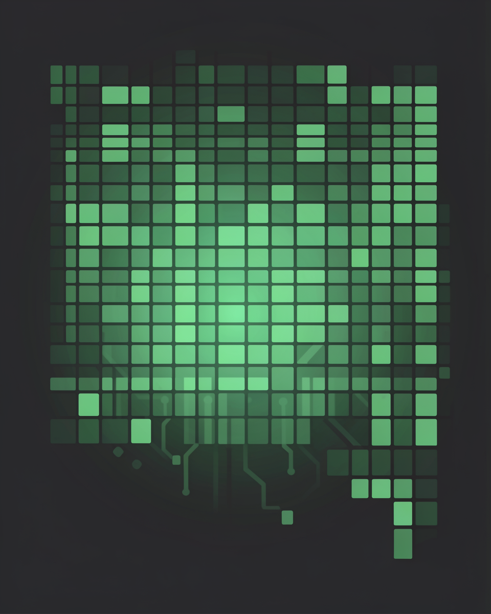 Many small tiles combining into one huge video frame